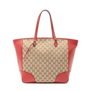 Gucci GG Canvas Bree Medium Tote